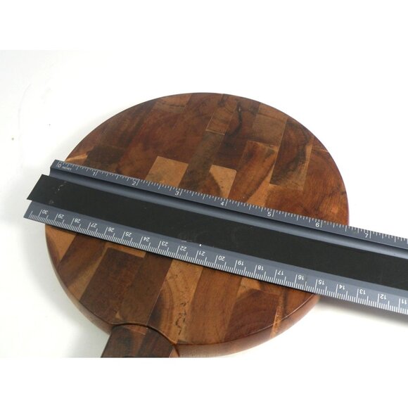 Vintage Dansk International Teak Wood Cheese Cutter With Stainless Steel Blade & - Picture 8 of 11